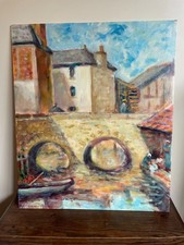 Tableau Ancien huile sur