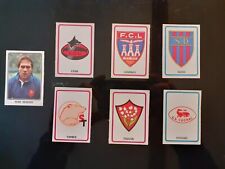 Vignettes Panini rugby 1975/76 Tarbes. René Benesis.Toulon. Cognac. Lourdes....