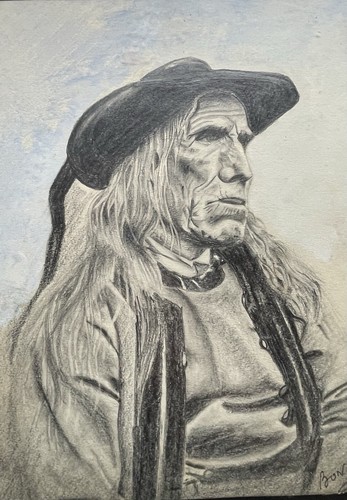Vielle homme breton dessin - homme,