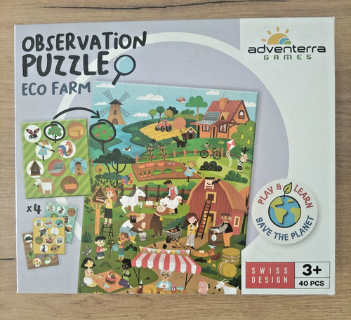 Puzzle ecofarm 3ans et - :,