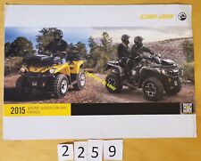 BOMBARDIER CAN-AM GAMME QUADS OUTLANDER RENEGADE DS Prospectus Fr 4 pages 2014