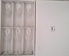 Cristal d'arques  6 Verre a vin modele Val d'Isère comme neuf