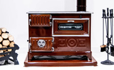 Poêle à bois, cuisinière, four, poêle à bois, poêle en fonte