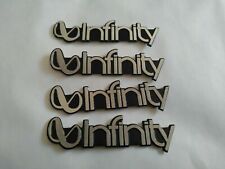 4 x Sticker AUTOCOLLANT  Logo