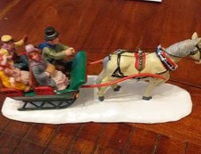 Balade En Traîneau Lemax 2008 Pour Village De Noël