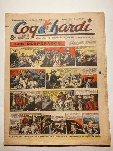 Coq hardi 4eme année - hardi, n°94