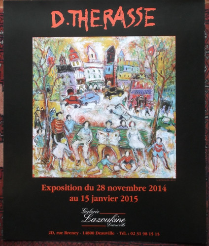Therasse affiche originale - d.therasse,