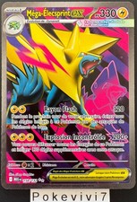Carte Pokemon MEGA-ELECSPRINT 158/132 EX Full Art FA Méga-Evolution MEG FR NEUF