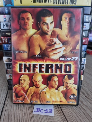 Dvd inferno mma k1 - dvd,