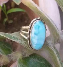 Larimar Gemstone 925 Sterling