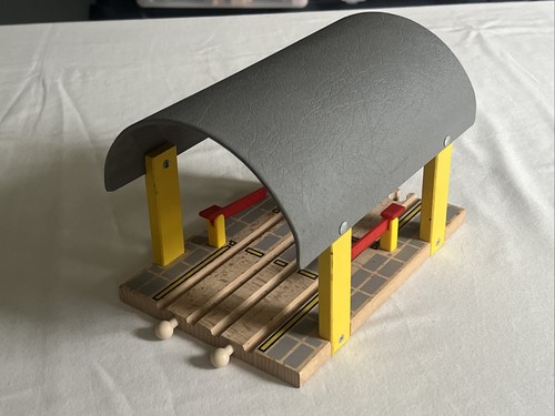 Brio wooden railway train - railway,