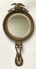 Face A Main Miroir Biseauté Napoleon III Empire Aigle Imperial FR