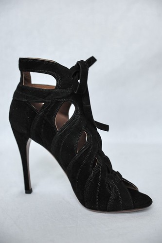 Alaia black sexy - alaia, suede