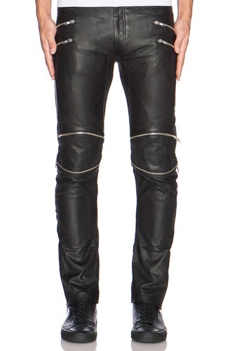 Neuf homme cuir pantalon - homme,