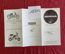 N°18712 /  HONDA   dépliant