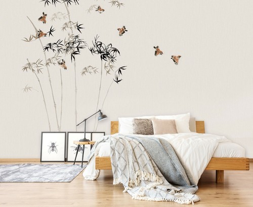Feuilles bambou c880 - 3d,