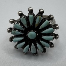 Jolie bague argent massif Et