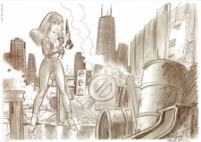 Ex-Libris Walthéry - Rubine