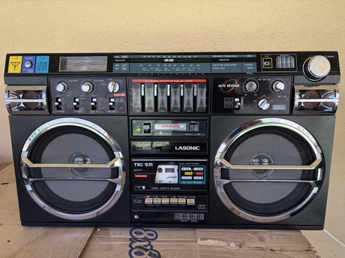 Vintage boombox lasonic - vintage,