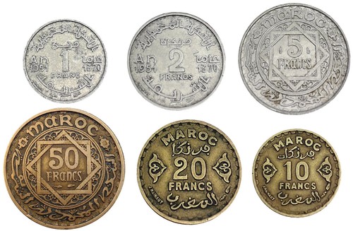 Morocco set coins - set, 1