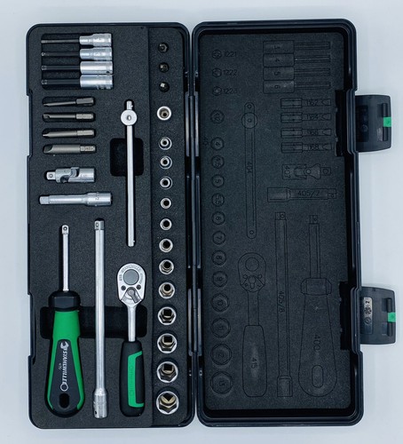 Stahlwille socket set - set, 1/4"