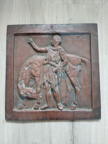 Plaque cuivre decor - plaque,