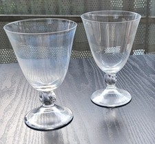 2 verres à eau modèle Orval