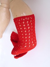 Poupée ancienne : chaussettes