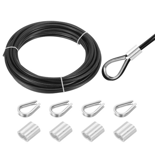 Câble acier inox 10m - acier, 5/16"