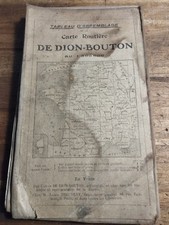 Carte routiere dion - de, bouton
