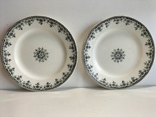 2 ASSIETTES HB & Cie TERRE DE