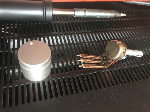 Bouton potentiomètre - bouton,
