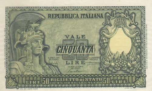 Italie lire émission - italie,, lire,