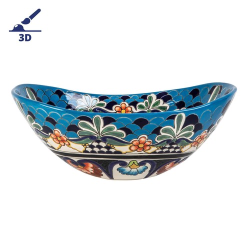 Vasque mexicaine talavera - vasque,