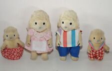 Famille MOUTON figurine FOREST FAMILIES Sylvanian Maple town VINTAGE 80's