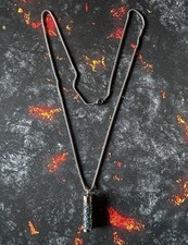 NEUF MAGNIFIQUE COLLIER PENDENTIF DIFFUSEUR DE PARFUM AVEC FEUTRINES