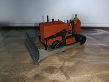Ancien BULLDOZER "BLAW KNOX" DINKY SuperToys N°885  bon état MECCANO PARIS 1950'