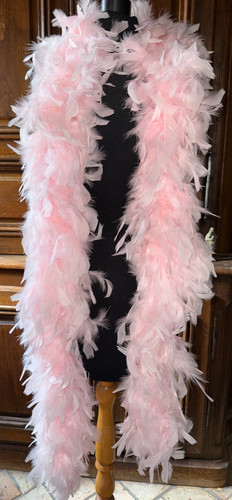 Superbe boa rose plumes de - superbe,