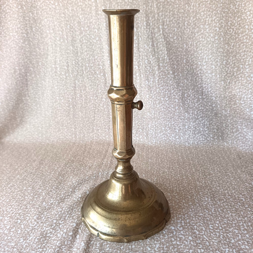 Ancien bougeoir poussoir - bougeoir, a