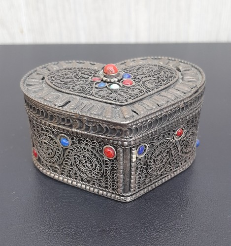 Boite bijoux cœur en - boite,
