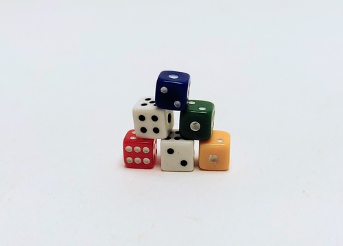 Dés jouer miniature - dés,