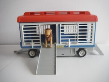 playmobil 3514 vintage  la remorque des cages aux fauves du cirque ROMANI