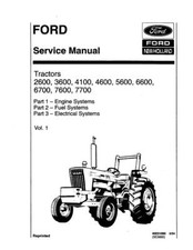 NEW HOLLAND FORD- 2600 3600