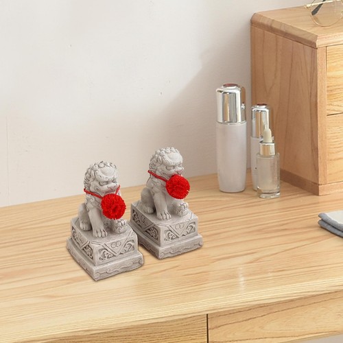 Statue chien foo figurines - statue, de
