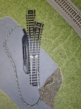 Aiguillage A Droite Electrique En Maillechort Mehano R18" R.h.r/c  Ho