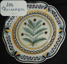 Faïence de QUIMPER - HB