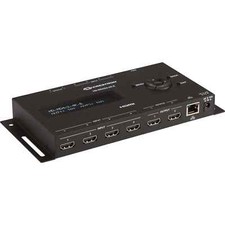 ? Commutateur HDMI Crestron HD-MD4X1-4K-E 4K Ultra HD 4 Entrées Professionnel