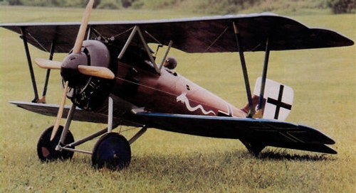 Plans biplan allemand - plans, ww-i