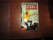 AUTOCOLLANT  TINTIN  /  SALIK KANGOURAK  /  CAPITAINE HADDOCK SOUS LA CASCADE