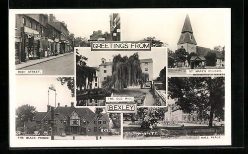 Carte postale bexley - postale, bexley,